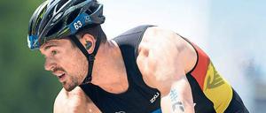 Eisenmann. Franz Löschke absolvierte seine erste Triathlon-Langdistanz.