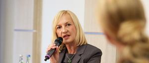 Martina Trauth tritt für die Linke bei der Wahl zu Potsdams Oberbürgermeisterwahl am 14. Oktober an. Foto: Andreas Klaer