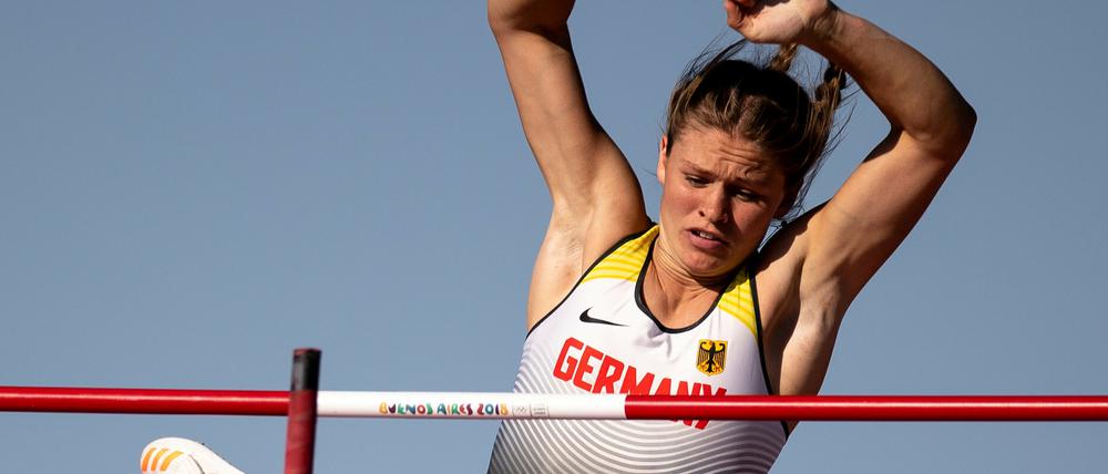 Der nächste Titel. Die U18-Europameisterin Leni Freyja Wildgrube ist nun auch Jugend-Olympiasiegerin.