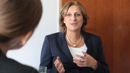 Britta Ernst, Ministerin für Bildung, Jugend und Sport des Landes Brandenburg (Klaer)