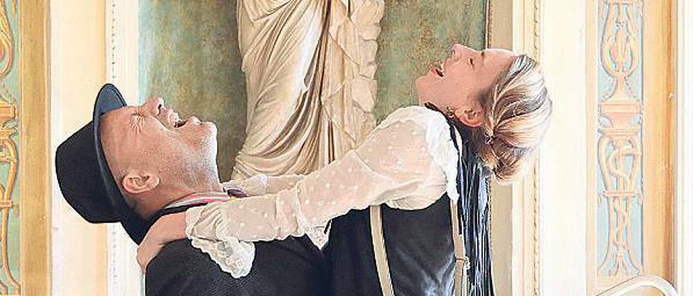 Vorzimmer der Liebe. Das Poetenpack singt im Palais Lichtenau Liebeslieder.