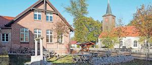 Museum statt Schule. Das Museum wurde von Mitgliedern des Bügervereins und Sputendorfer Bürgern eigenständig,