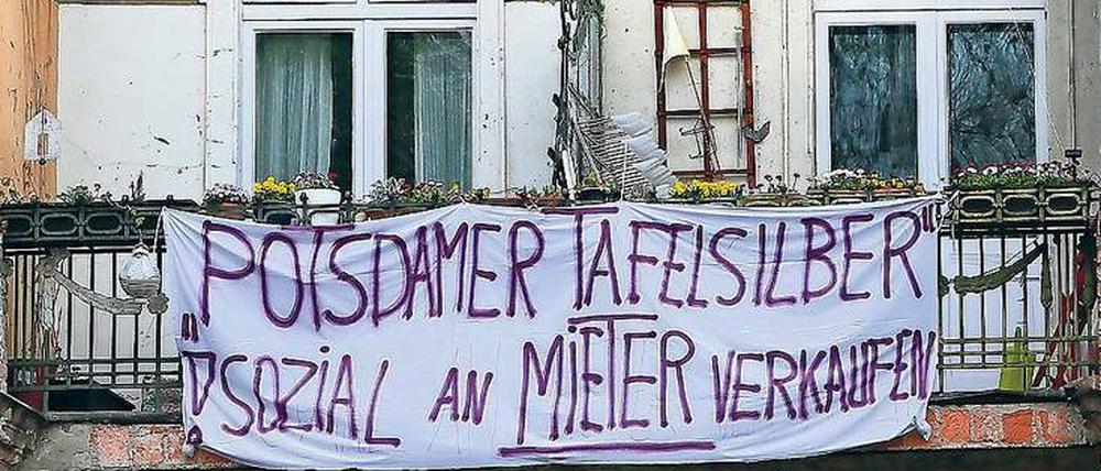 Die Stadt Potsdam verkauft ihre Immobilien oft zum Höchstpreis – doch dagegen regt sich Potest.