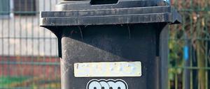 Der meiste Müll wandert in der Mittelmark in die Restmülltonne.