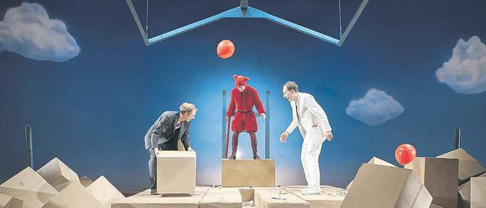 Ums Mitgestalten geht es in der Bürgerbühne - so wie in dem Kinderstück „Haus Blaues Wunder“ .