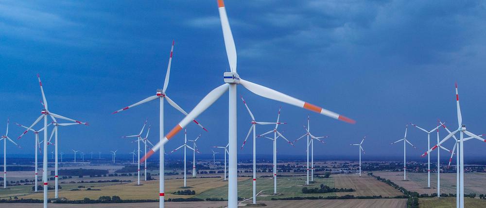 Viele Windräder in Brandenburg sind vom Aus bedroht.