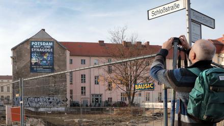 Hier soll die neue Synagoge in Potsdam stehen. Nur wann?