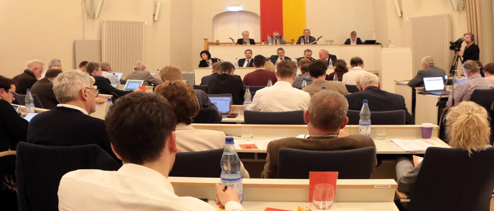Wichtige Arbeitsnachweise der Potsdamer Stadtverordneten können nur umständlich eingesehen werden.