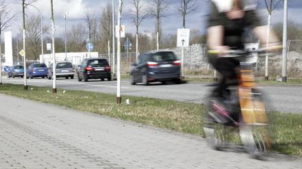 In Potsdam braucht es auch einen Solarradweg, der sich selbst beleuchten und von Eis befreien kann.