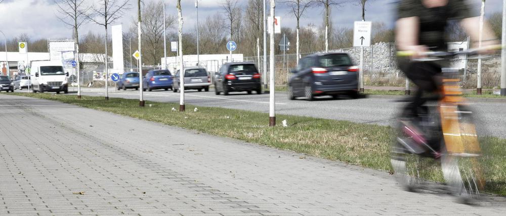 In Potsdam braucht es auch einen Solarradweg, der sich selbst beleuchten und von Eis befreien kann.