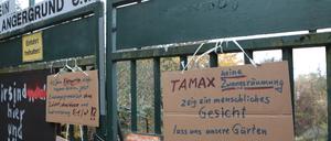 Tamax begann Anfang November die ersten Parzellen der Babelsberger Kleingartensparte Angergrund zu räumen.