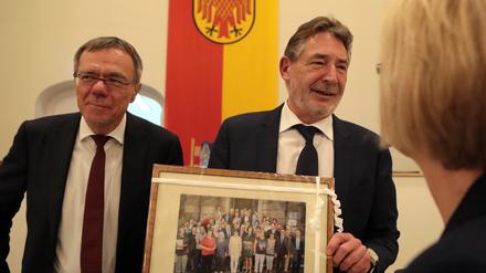Potsdams Oberbürgermeister Jann Jakobs (SPD) wurde auf der letzten Stadtverordnetenversammlung bereits verabschiedet.
