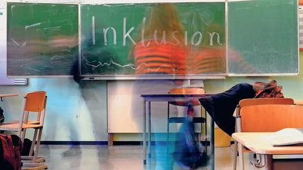 Schreckgespenst Inklusion. Als 2009 in Brandenburg die Debatte über gemeinsames Lernen aufkam, hatten viele Eltern Ängste.
