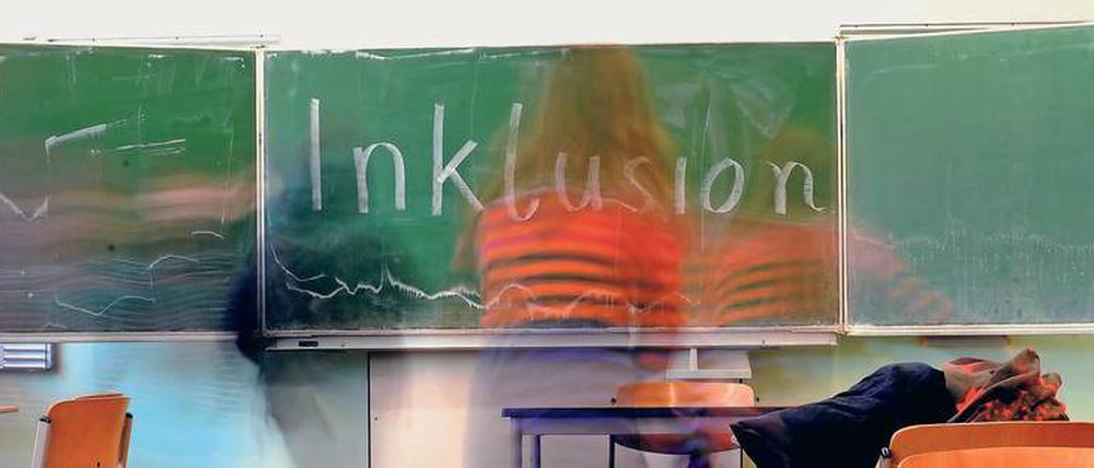 Schreckgespenst Inklusion. Als 2009 in Brandenburg die Debatte über gemeinsames Lernen aufkam, hatten viele Eltern Ängste.