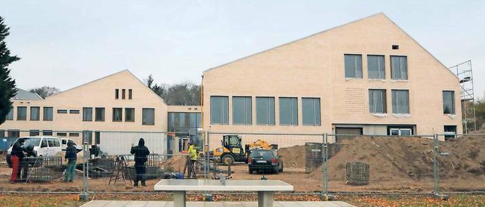 Der Kommunale Immobilienservice errichtet bis Anfang kommenden Jahres eine neue Grundschule an der Potsdamer Straße in Bornim.
