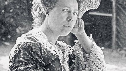 Die heute nahezu vergessene Hannah Schreiber de Grahl – hier 1905 – war eine Schülerin von Karl Hagemeister.  