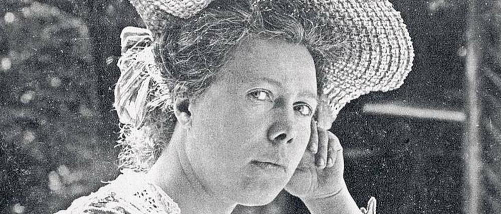 Die heute nahezu vergessene Hannah Schreiber de Grahl – hier 1905 – war eine Schülerin von Karl Hagemeister.