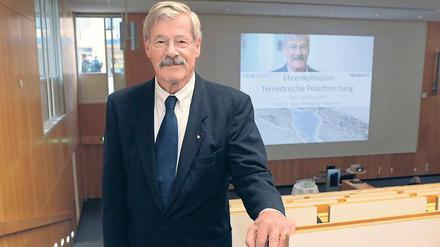 Pionier. Hans-Wolfgang Hubberten hat die Potsdamer AWI-Sektion aufgebaut und ihren guten Ruf begründet.