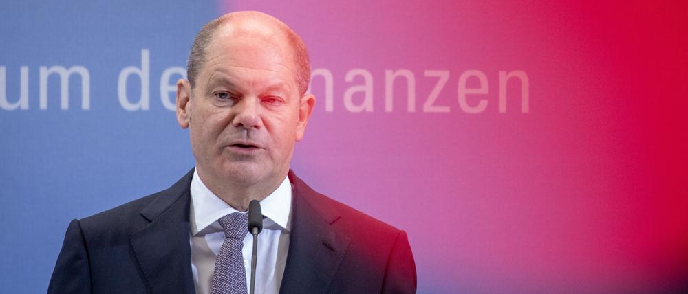 Finanzminister und Vizekanzler Olaf Scholz wohnt in einem Mehrfamilienhaus in der Berliner Vorstadt.