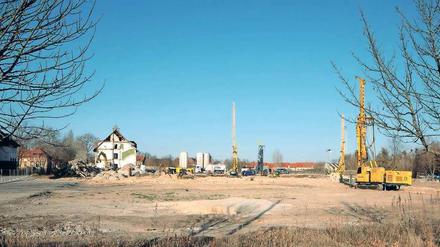  Wegen Statikschäden musste das Haus 17, das von der Bundespolizei genutzt wird, teils abgerissen werden. 