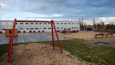 Vorerst werden die Gesamtschülern in Containern neben der Da-Vinci-Schule unterrichtet.