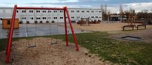 Vorerst werden die Gesamtschülern in Containern neben der Da-Vinci-Schule unterrichtet.