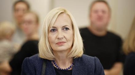 Martina Trauth erhielt bei der Stichwahl bei der Oberbürgermeisterwahl 44,7 Prozent.