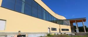 An Werders Therme wird wieder gebaut. Jetzt verschafften sich Unbekannte Zugang.