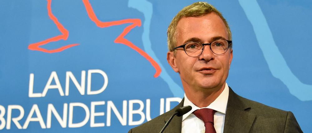 Brandenburgs damaliger Wirtschaftsminister Albrecht Gerber(SPD). Er trat aus familiären Gründen zurück.