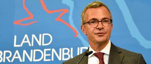 Brandenburgs damaliger Wirtschaftsminister Albrecht Gerber(SPD). Er trat aus familiären Gründen zurück. 