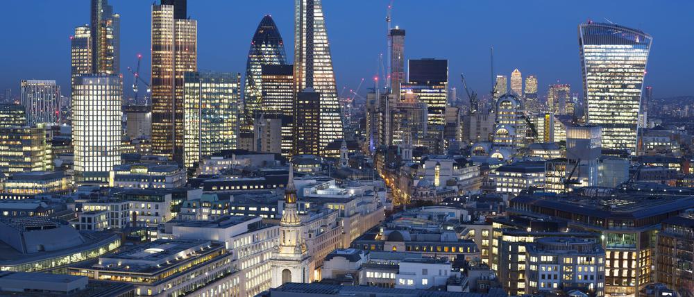 Der Finanzstandort London.