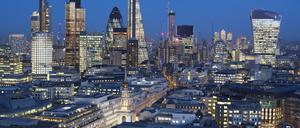Der Finanzstandort London. 