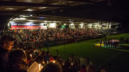 Wer gerne singt, findet am Samstag im Karl-Liebknecht-Stadion sein Glück.