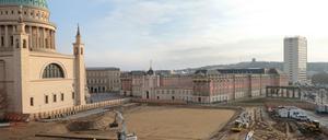 Wo die Fachhochschule stand, klafft eine große Lücke. Noch.