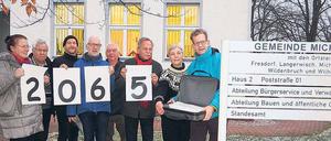 Umsonst? Die Gewog-Gegner haben am Montag die Listen eingereicht.