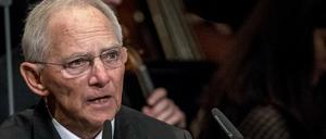 Bundestagspräsident Wolfgang Schäuble (CDU) spricht heute in Potsdam bei einer Veranstaltung der Garnisonkirchenstiftung.