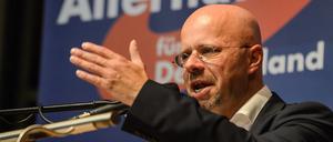 Andreas Kalbitz will die AfD als Spitzenkandidat in den Wahlkampf führen.