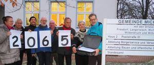 Das zweite Bürgerbegehren brachte 2065 Stimmen, davon sind 1950 gültig.