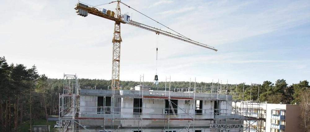 Die Wohnungen am Moosfenn sind eines von drei aktuellen Bauprojekten für sozialen Wohnraum in Potsdam.