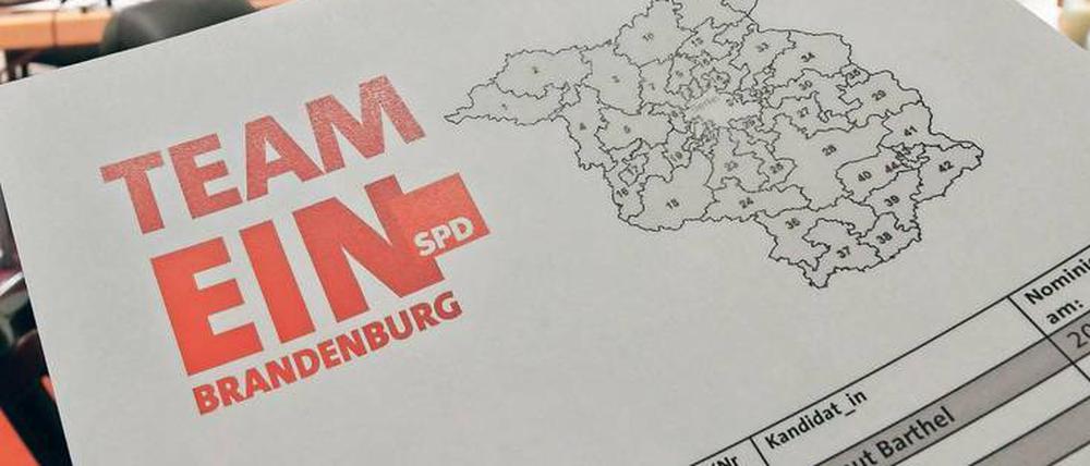 Vor der Landtagswahl stellte der Generalsekretär Erik Stohn (links) am Donnerstag die Wahlkampagne und die Kandidatenliste vor.