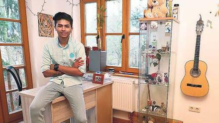 Neues Zuhause. Farshid ist vor drei Jahren aus Afghanistan geflohen und nach Deutschland gekommen. 