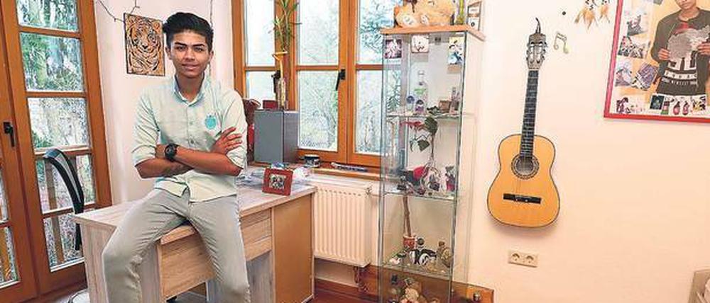 Neues Zuhause. Farshid ist vor drei Jahren aus Afghanistan geflohen und nach Deutschland gekommen.