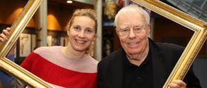 Komponist Christian Bruhn und Regisseurin Marie Reich im Thalia.