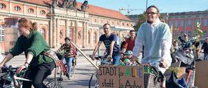 Viermal radelten Potsdamer für eine radfreundliche Stadt. 