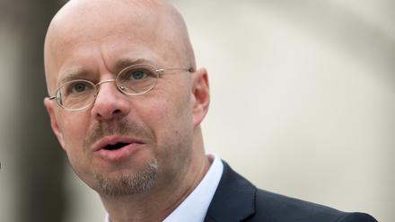 Andreas Kalbitz ist Spitzenkandidat der AfD Brandenburg für den Landtagswahlkampf.