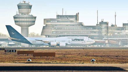 Flughafen Tegel.