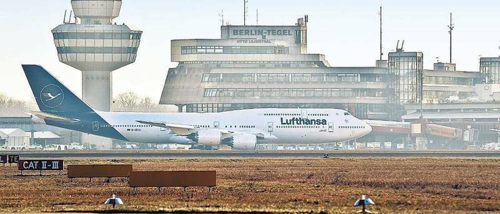 Flughafen Tegel.