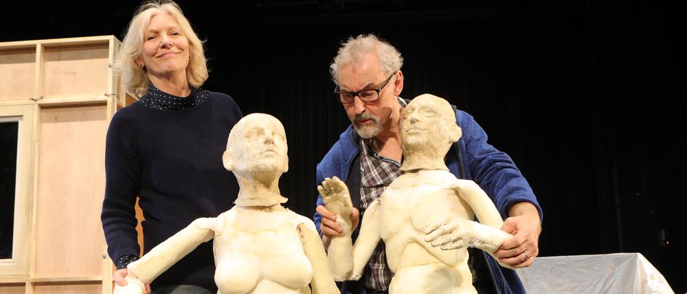 Rita Feldmeier und Joachim Berger sind Lore und Arne.