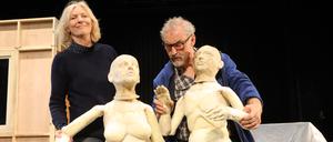 Rita Feldmeier und Joachim Berger sind Lore und Arne.