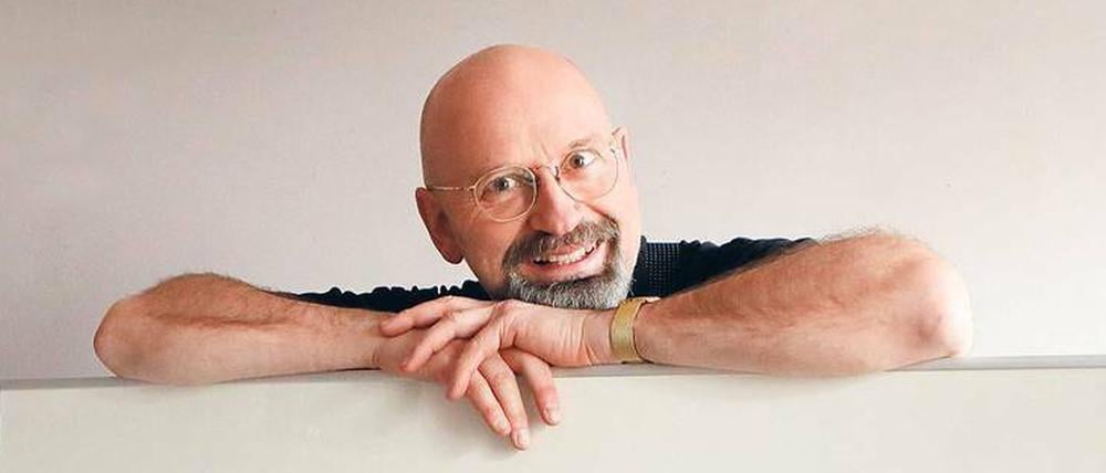 Rainer Ehrt un sein „Der ratlose Fährmann“ aus dem Jahr 1991.